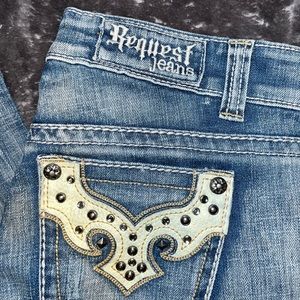 request jeans size 24/0 skinny